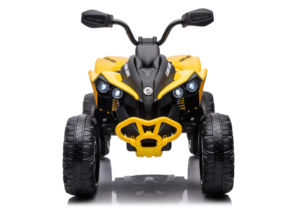 Akumuliatorinis keturratis LEAN CARS DK-CA002 4x4 12V Geltonas
