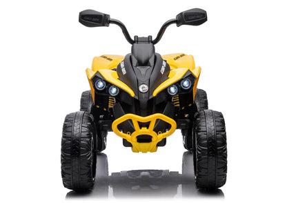 Akumuliatorinis keturratis LEAN CARS DK-CA002 4x4 12V Geltonas