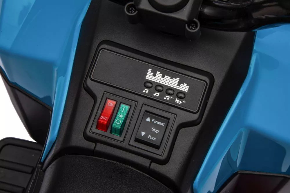Akumuliatorinis keturratis LEAN CARS GTS1155, mėlynas