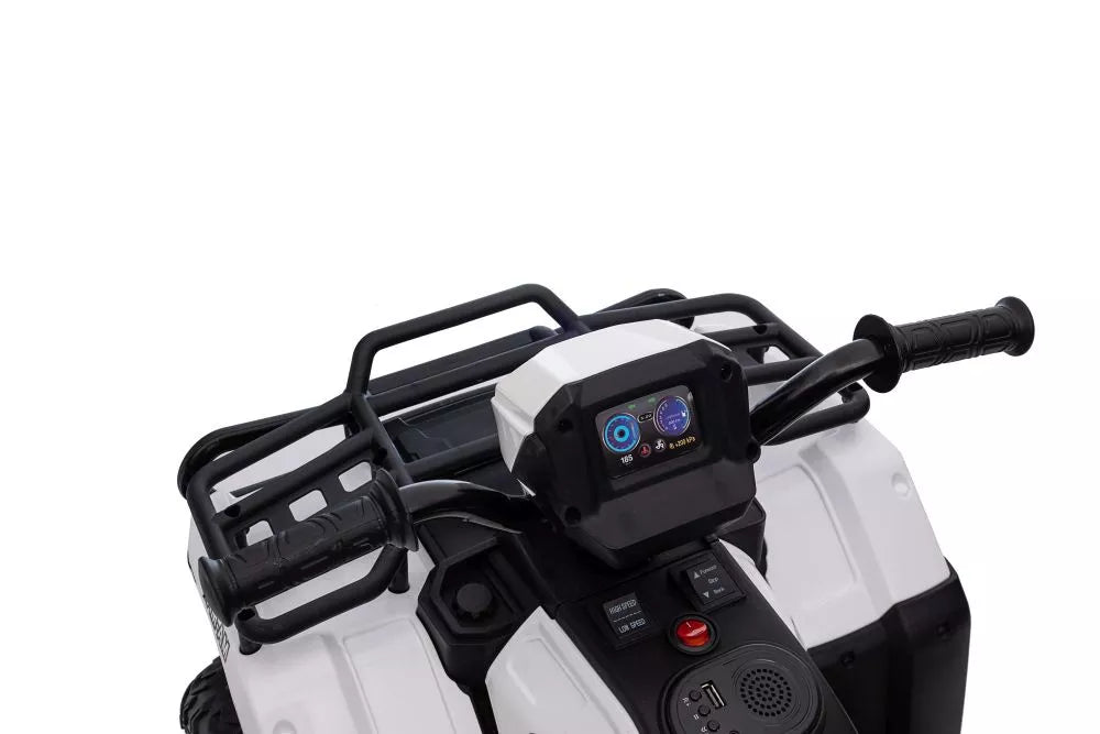 Akumuliatorinis keturratis LEAN CARS JC915, baltas