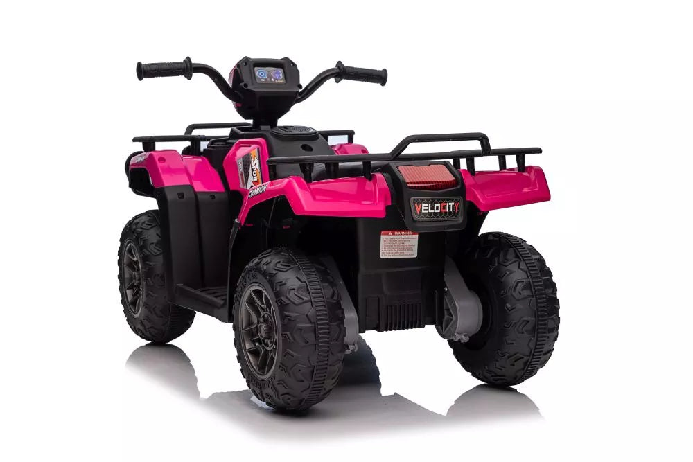 Akumuliatorinis keturratis LEAN CARS JC915, rožinis