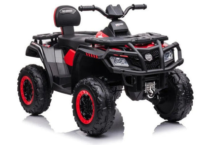 Akumuliatorinis keturratis LEAN CARS Quad S615, raudonas, 24V