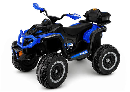 Akumuliatorinis keturratis LEAN CARS XW-08 4x4 45W, mėlynas