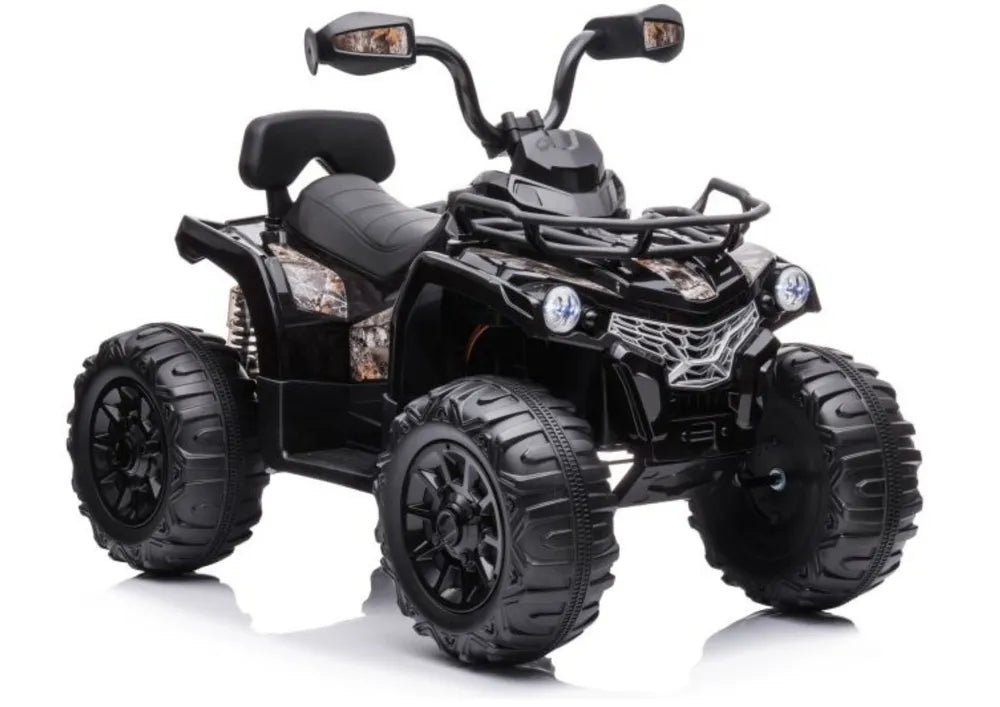 Akumuliatorinis keturratis Madman JS009 LED žibintai MP3 juodas