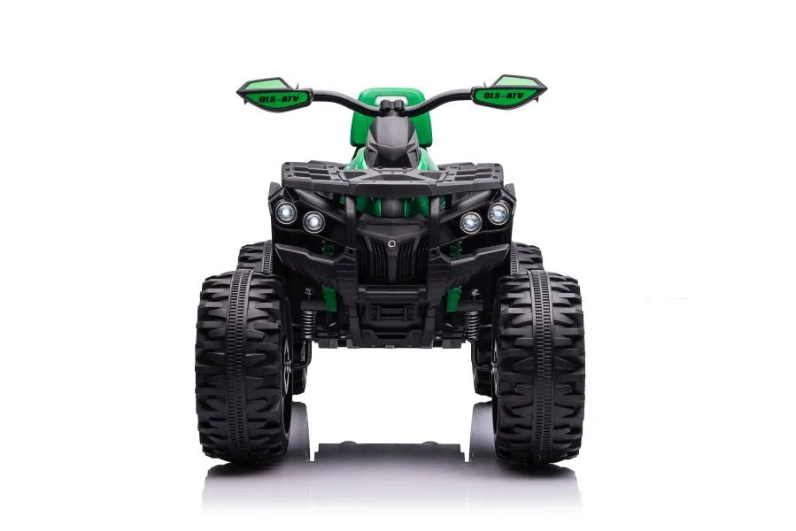 Akumuliatorinis keturratis su atlošu QLS-3288 LED šviesos MP3 baltas