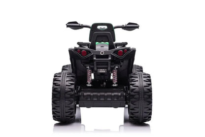 Akumuliatorinis keturratis su atlošu QLS-3288 LED šviesos MP3 baltas