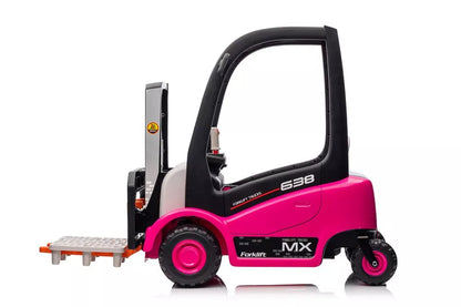 Akumuliatorinis krautuvas LEAN CARS XMX638 rožinis
