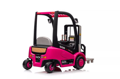 Akumuliatorinis krautuvas LEAN CARS XMX638 rožinis