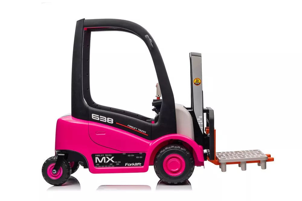 Akumuliatorinis krautuvas LEAN CARS XMX638 rožinis
