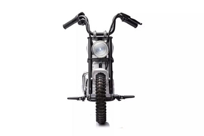 Akumuliatorinis motociklas A9902 36V baltos spalvos