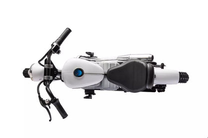 Akumuliatorinis motociklas A9902 36V baltos spalvos