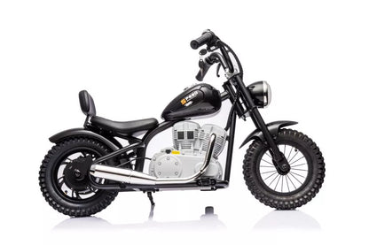 Akumuliatorinis motociklas A9902 36V, juodas