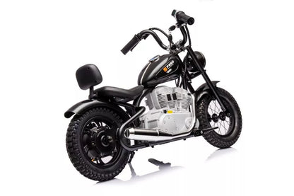 Akumuliatorinis motociklas A9902 36V, juodas