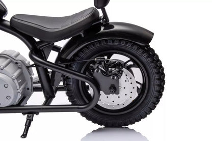 Akumuliatorinis motociklas A9902 36V, juodas