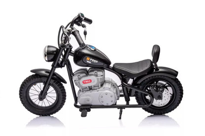 Akumuliatorinis motociklas A9902 36V, juodas