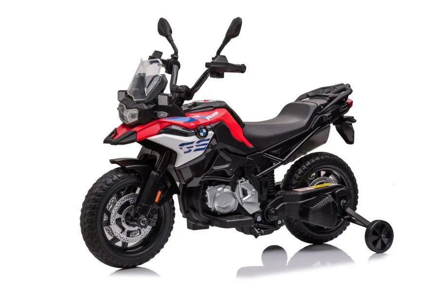 Akumuliatorinis motociklas BMW F850 raudonas