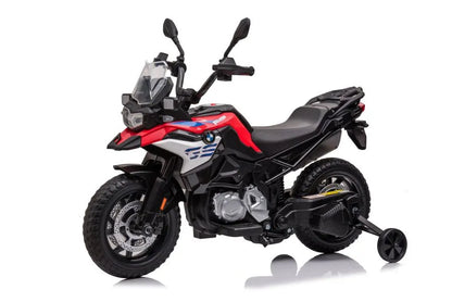 Akumuliatorinis motociklas BMW F850 raudonas
