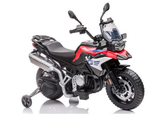 Akumuliatorinis motociklas BMW F850 raudonas