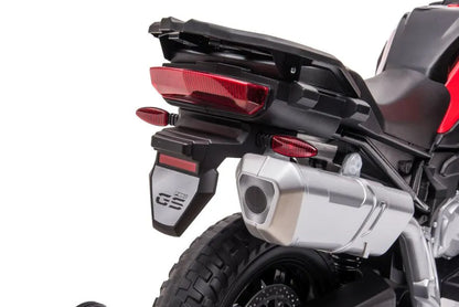 Akumuliatorinis motociklas BMW F850 raudonas