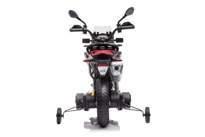 Akumuliatorinis motociklas BMW F850 raudonas