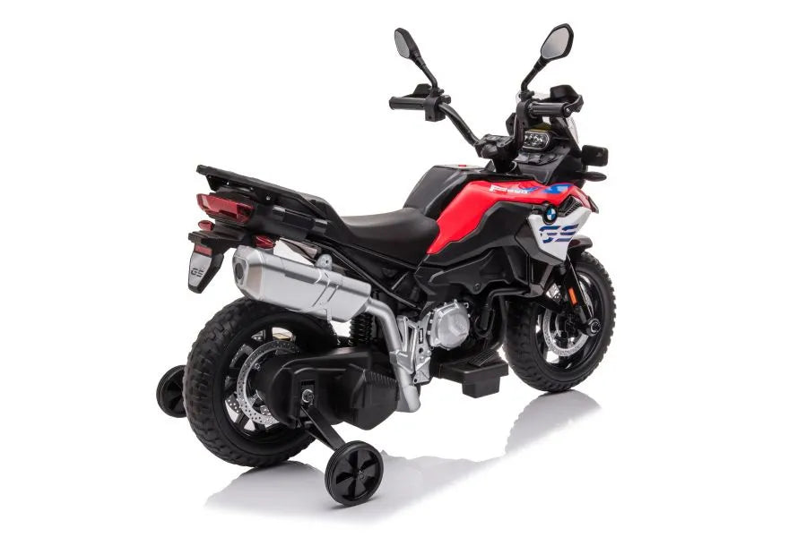 Akumuliatorinis motociklas BMW F850 raudonas