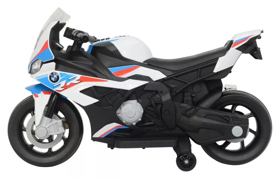 Akumuliatorinis motociklas BMW S1000RR 2156 baltas