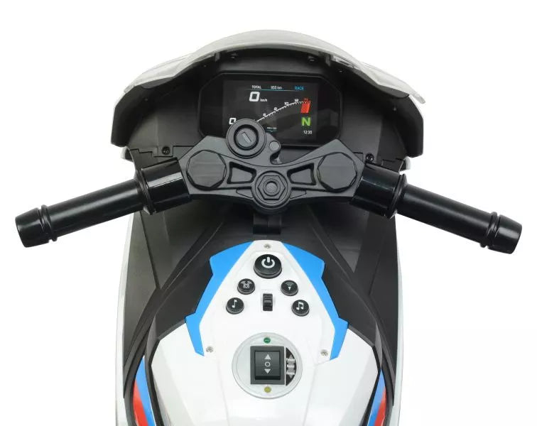 Akumuliatorinis motociklas BMW S1000RR 2156 baltas