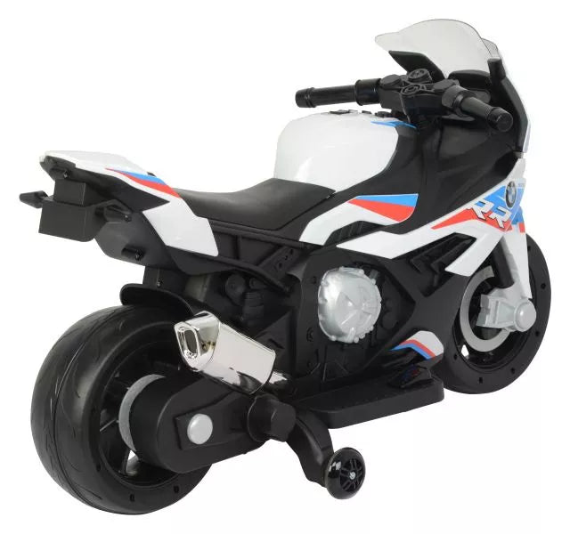Akumuliatorinis motociklas BMW S1000RR 2156 baltas