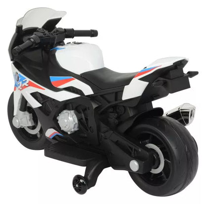 Akumuliatorinis motociklas BMW S1000RR 2156 baltas