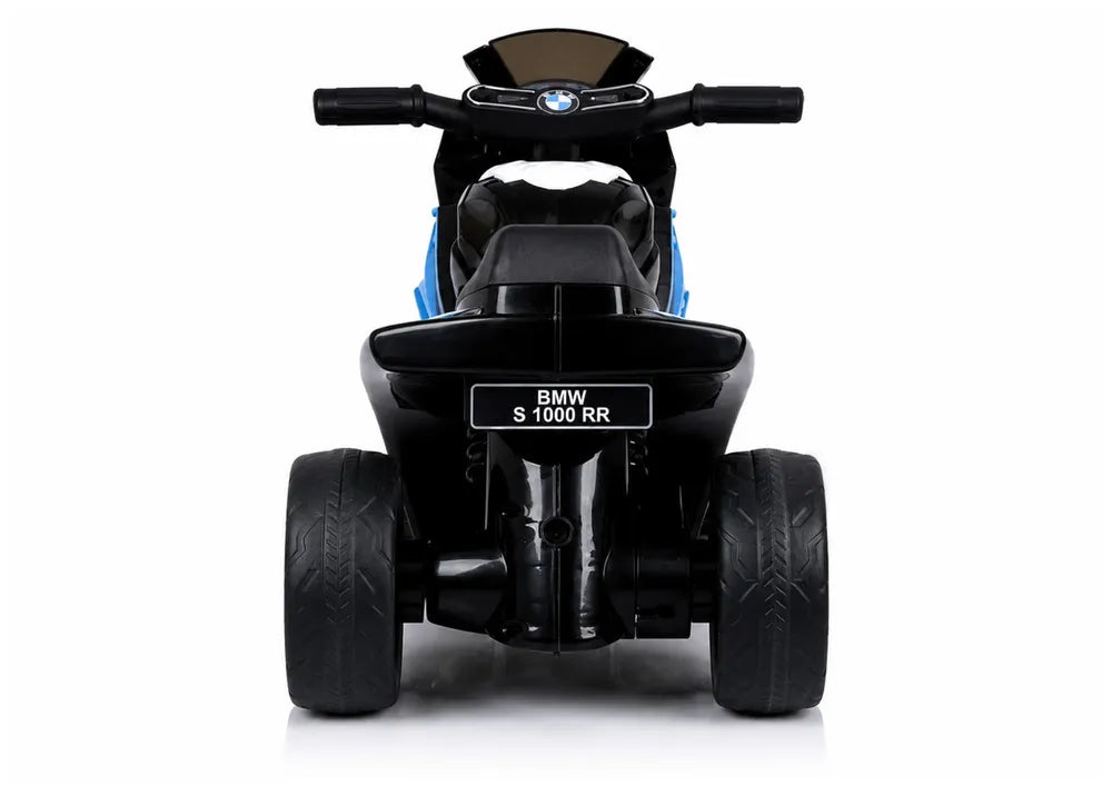 Akumuliatorinis motociklas BMW S1000RR triratis, mėlynas