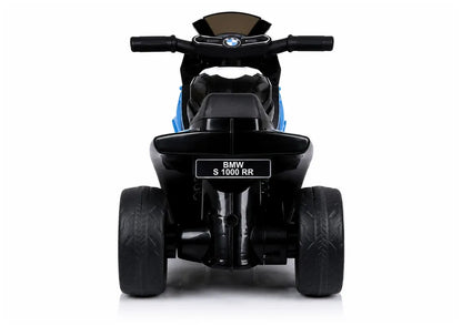 Akumuliatorinis motociklas BMW S1000RR triratis, mėlynas