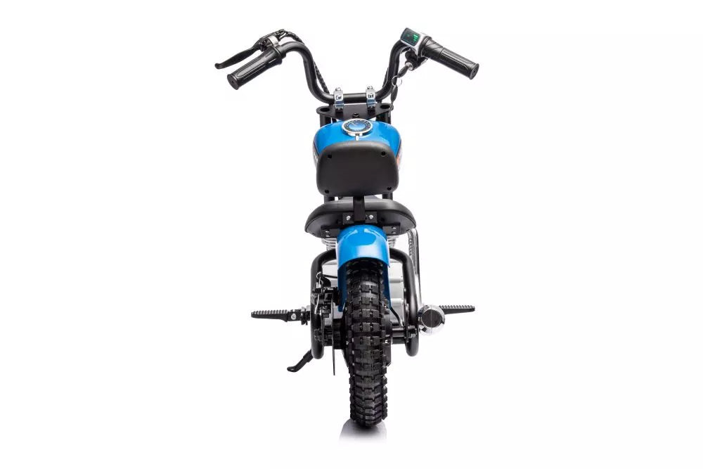 Akumuliatorinis motociklas LEAN CARS A9902 36V, mėlynas