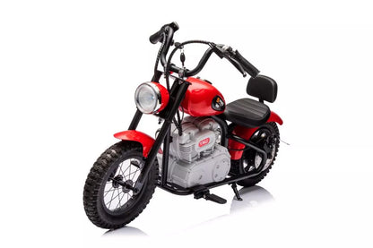 Akumuliatorinis motociklas LEAN CARS A9902, baltas