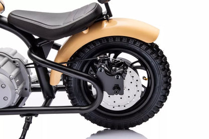 Akumuliatorinis motociklas LEAN CARS A9902 Baltas