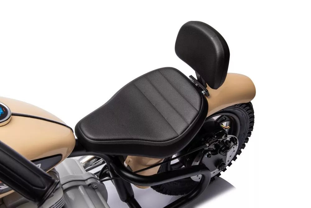 Akumuliatorinis motociklas LEAN CARS A9902 Baltas