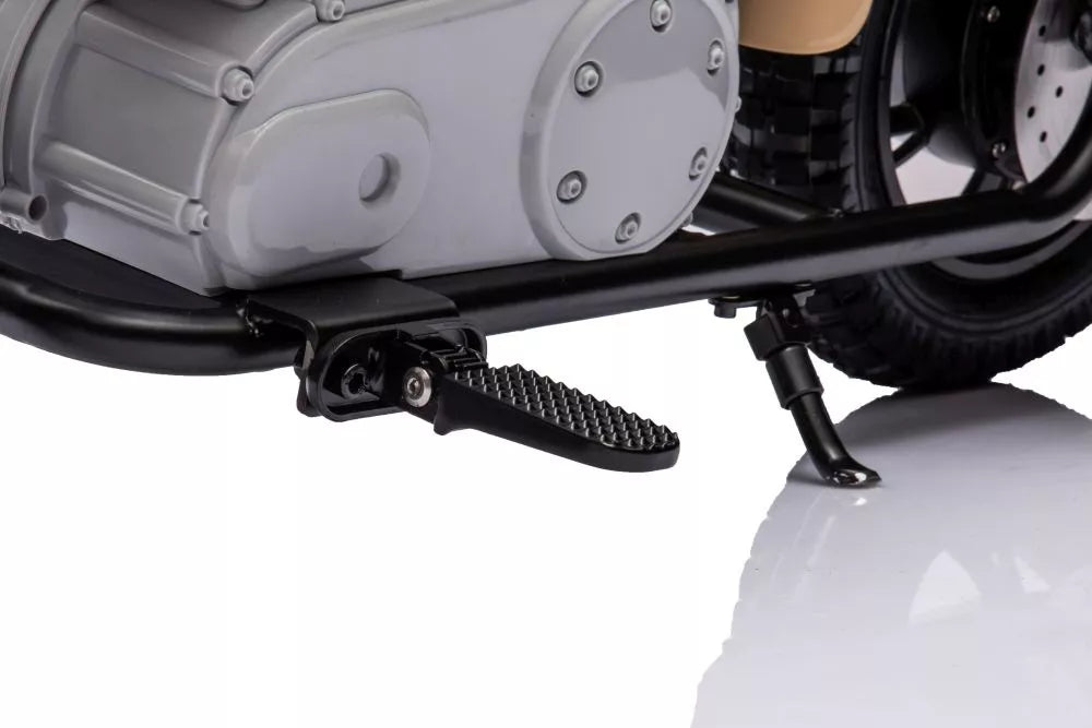 Akumuliatorinis motociklas LEAN CARS A9902 Baltas