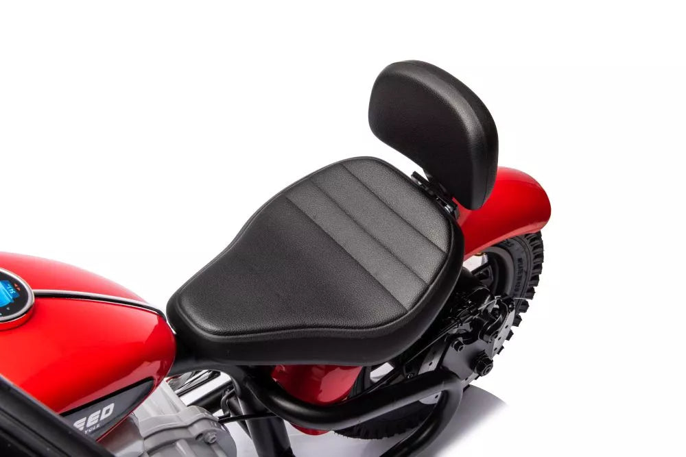 Akumuliatorinis motociklas LEAN CARS A9902, baltas