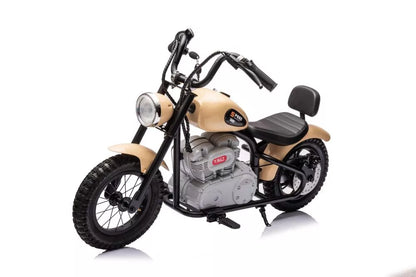 Akumuliatorinis motociklas LEAN CARS A9902 Baltas