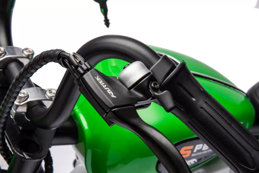 Akumuliatorinis motociklas LEAN CARS A9902 Baltas