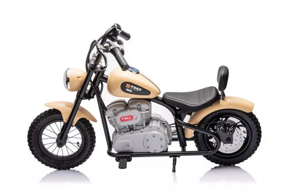 Akumuliatorinis motociklas LEAN CARS A9902 Baltas