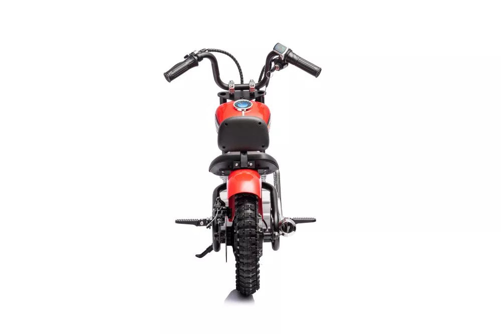 Akumuliatorinis motociklas LEAN CARS A9902, baltas