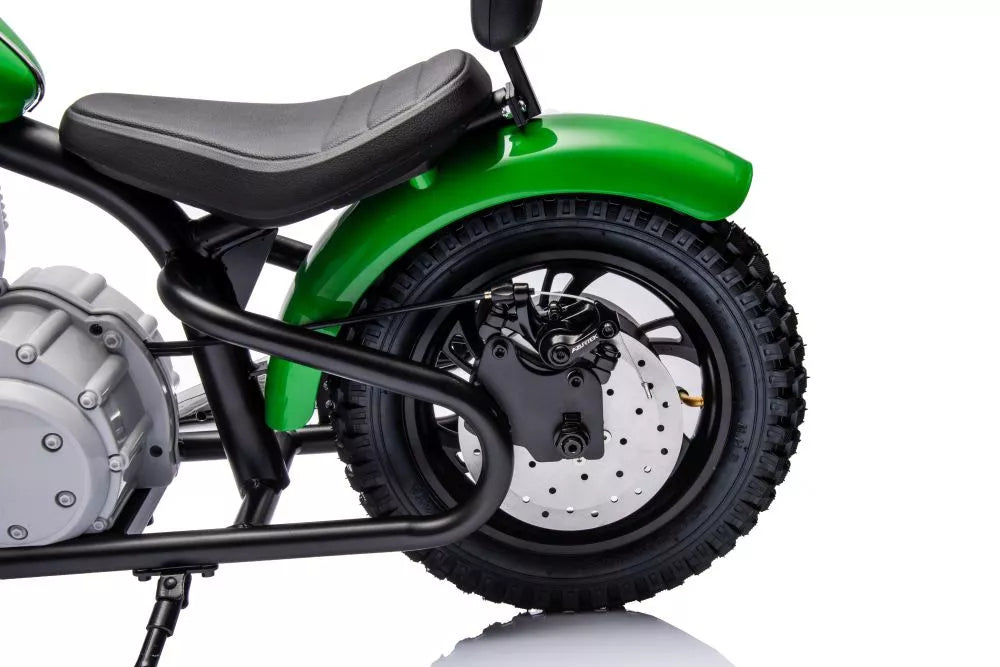 Akumuliatorinis motociklas LEAN CARS A9902 Baltas