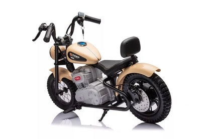 Akumuliatorinis motociklas LEAN CARS A9902 Baltas