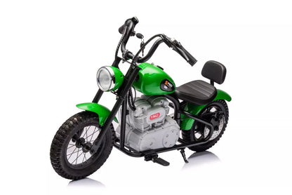 Akumuliatorinis motociklas LEAN CARS A9902 Baltas