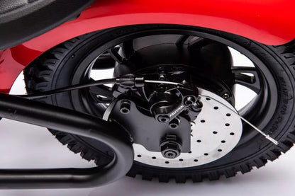 Akumuliatorinis motociklas LEAN CARS A9902, baltas