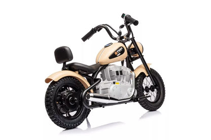 Akumuliatorinis motociklas LEAN CARS A9902 Baltas