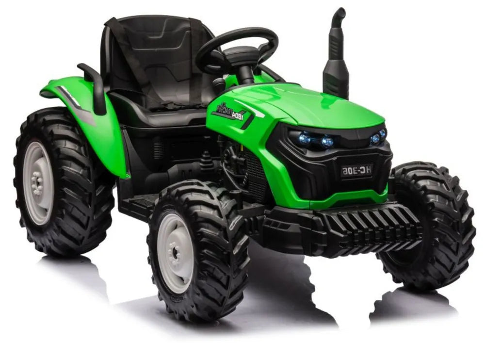 Akumuliatorinis traktorius HC-306 baltas 24V