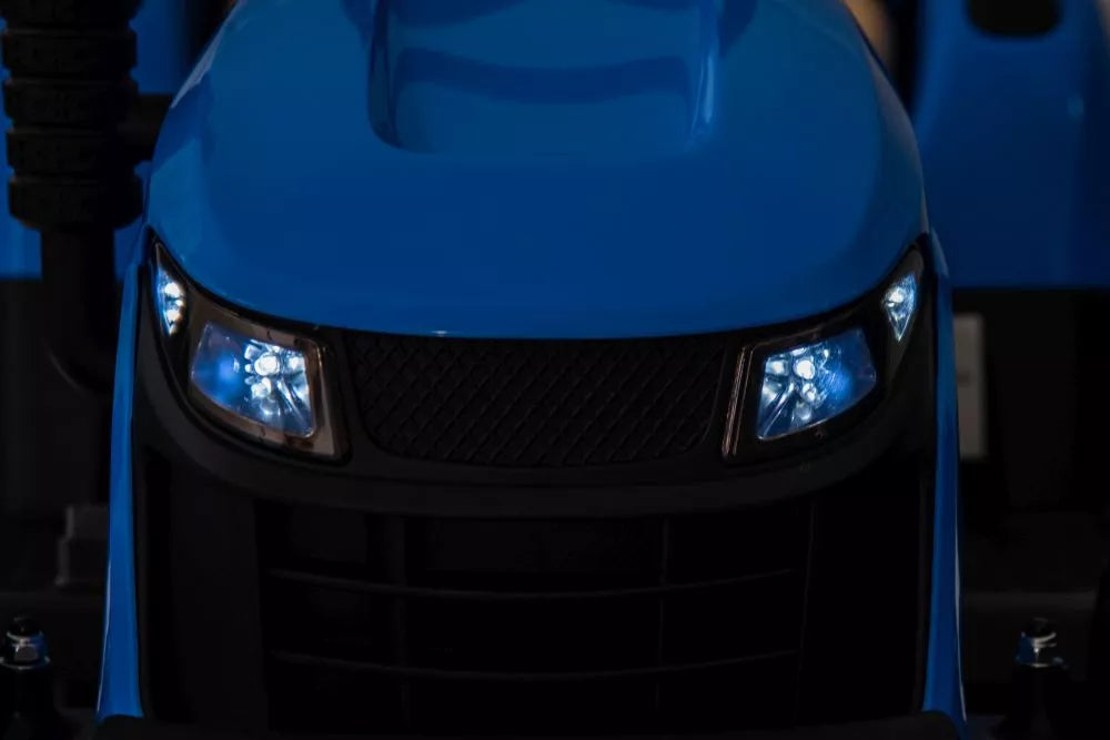 Akumuliatorinis traktorius LEAN CARS BBH-030 mėlynas