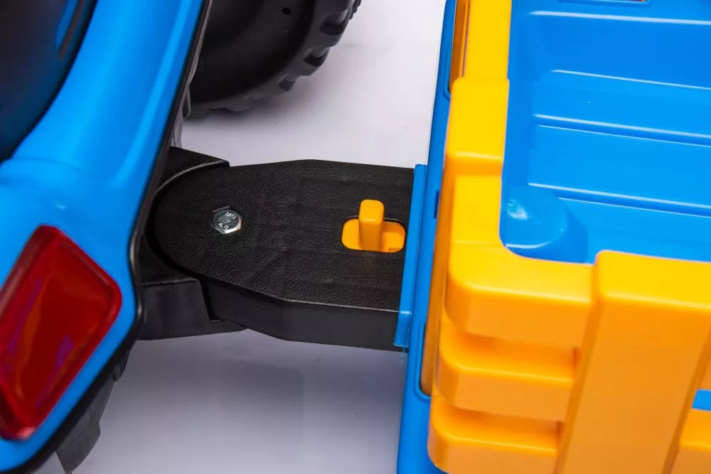 Akumuliatorinis traktorius LEAN CARS BBH-030 mėlynas