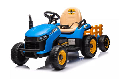 Akumuliatorinis traktorius LEAN CARS BBH-030 mėlynas
